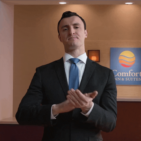 clapping good job GIF by Choice Hotels