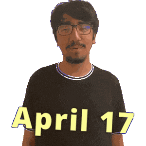 April 17Th Sticker