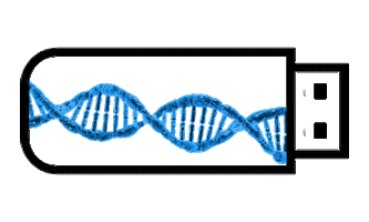 glitter data STICKER by Jess Mac