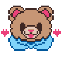 Happy Teddy Bear Sticker