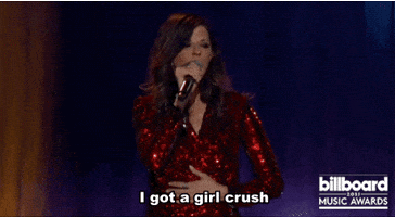 Girl Crush GIF by Billboard Music Awards