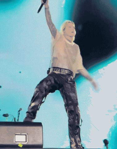 Hyping Linkin Park GIF