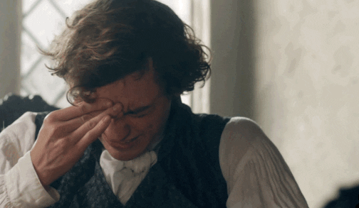 sick headache GIF by MASTERPIECE | PBS