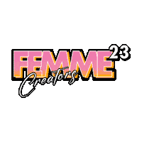 Fc23 Sticker by Femme Creators