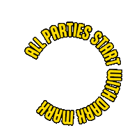 dark-mark party party starter partystarter dark mark Sticker
