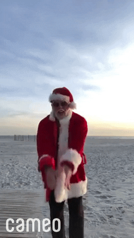 Flipping Merry Christmas GIF by Cameo