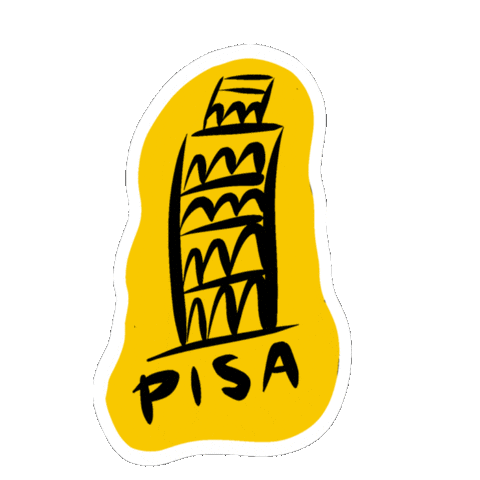 Italy Pisa Sticker