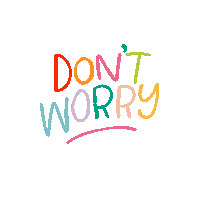 Motivation Worry Sticker