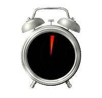 Alarm Sticker by Clarín