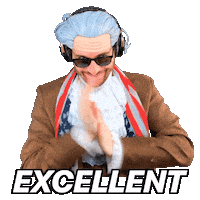 Good News Smirk Sticker