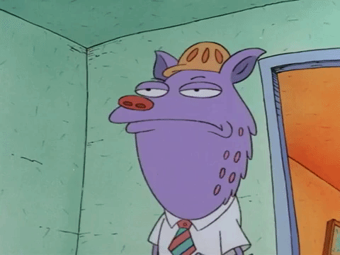 Laughing Hysterically Rockos Modern Life GIF by NickRewind