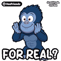 For Real Seriously Sticker by VeeFriends