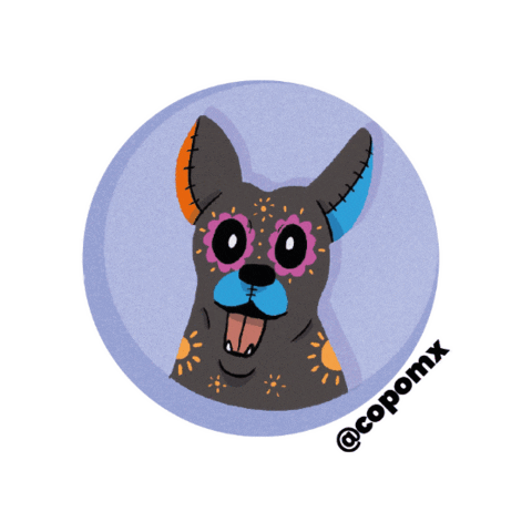 Dog Sticker by copomx