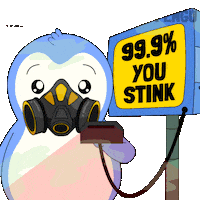 Penguin You Suck Sticker by Pudgy Penguins