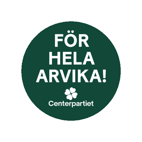 Arvika Sticker by Centerpartiet