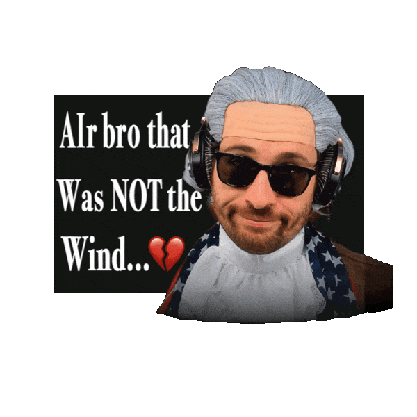 The Wind Fart Sticker