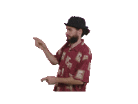 Look Here Yes Sticker