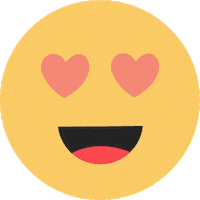 In Love Heart Eyes Sticker by Rachel Sheerin