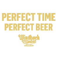 Windhoekdraught beer 100 draught windhoek Sticker