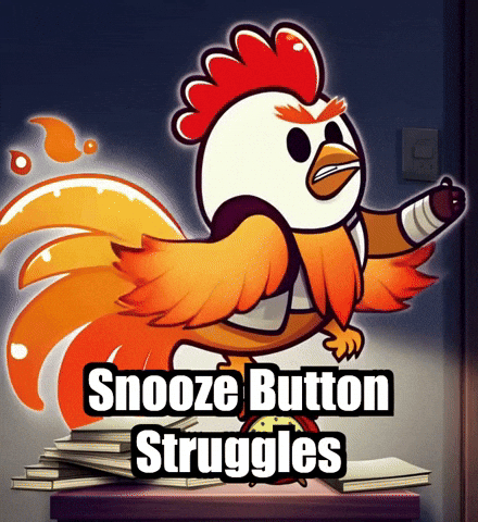 School Alarm GIF by Zorooster