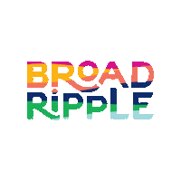 broadrippleindy  Sticker