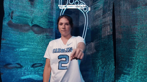 North Carolina Point GIF by UNC Tar Heels