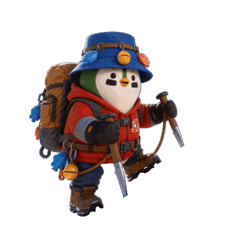 Hiking Climbing Sticker by ZaddyFi