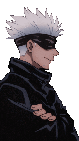 Jujutsu Kaisen Gojo Sticker for iOS & Android | GIPHY