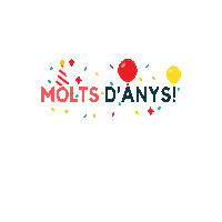 Illes Balears Birthday Sticker by llengua mallorca