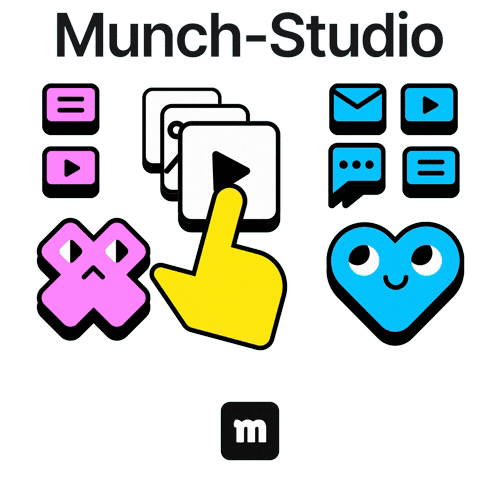 Contentcreation Sticker by Munch