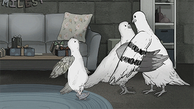 mark duplass animation GIF by Animals
