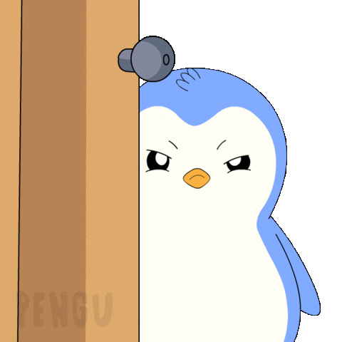 Angry Good Bye Sticker by Pudgy Penguins