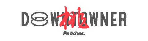 Peaches Downtowner Sticker