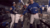 Home Run Celebration GIF by Toronto Blue Jays