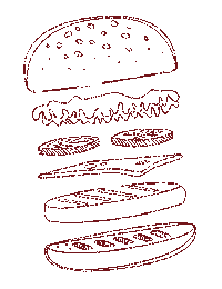 dasmarschall burger gasthofmarschall dasmarschall buildyourburger Sticker