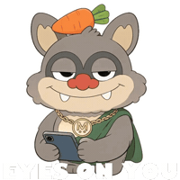 Suspicious I See You Sticker