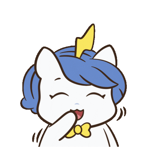 Laugh Out Loud Lol Sticker by Brave Unicorn