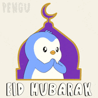 Pray Hari Raya GIF by Pudgy Penguins