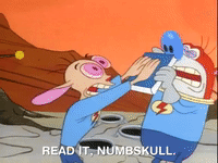 ren and stimpy nicksplat GIF