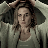 Rebecca Ferguson Thinking GIF