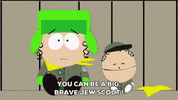 kyle broflovski ike GIF by South Park 