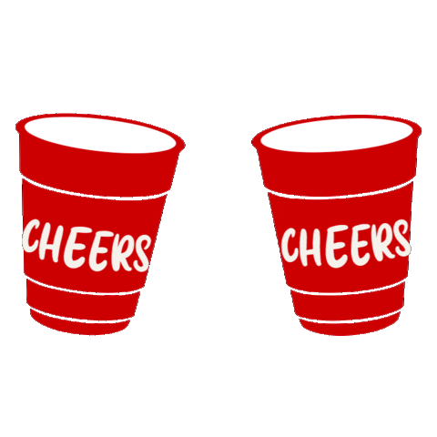 Party Cheers Sticker by NanaMacs Boutique