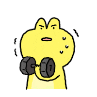 Workout Gym Sticker by moreparsley