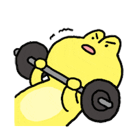 Workout Gym Sticker by moreparsley