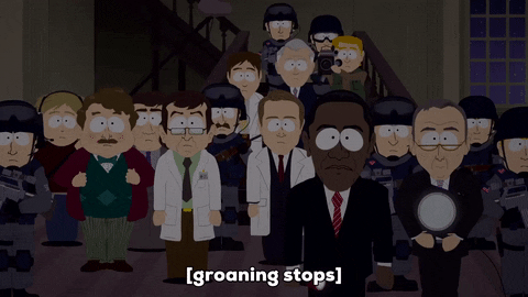 crowd paying attention GIF by South Park 
