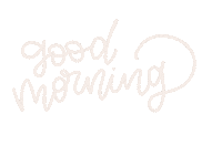 Good Morning Sticker