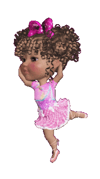 elistorycriativo girl garota cacheada dança Sticker
