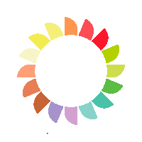 Color Palette Sticker by Angelica Pagnelli