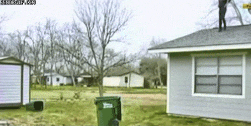 fail trash can GIF by Cheezburger