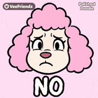 Dog No GIF by VeeFriends